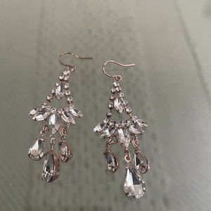 Jeweled Drop Earrings